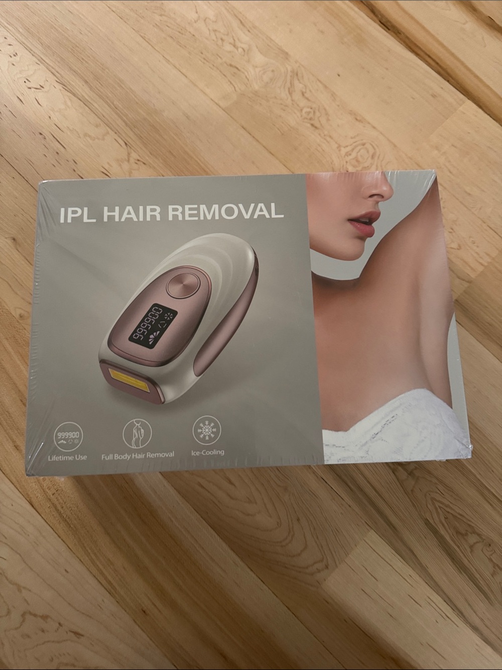 IPL Laser Hair Removal Cooling System 999,900 Flashes | Safe, Gentle & Permanent